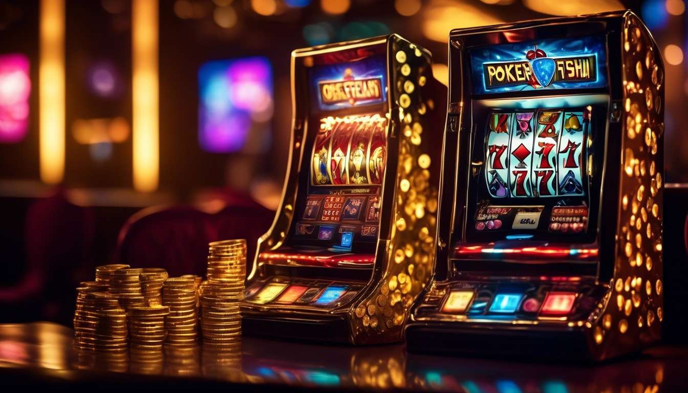 အွန်လိုင်း Slots ဂိမ်းများ spin မြင်ကွင်း